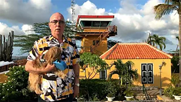 Willem en Bailey wonen op Curacao