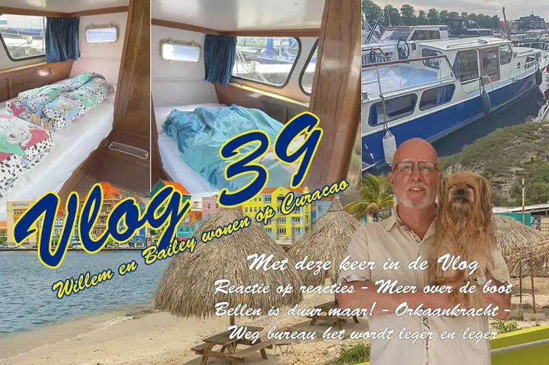 Willem en Bailey wonen op Curacao