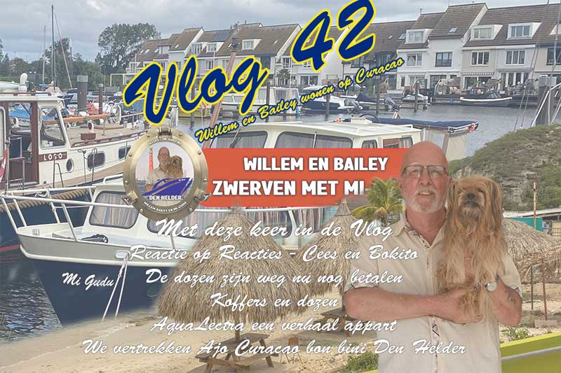 Willem en Bailey wonen op Curacaoa