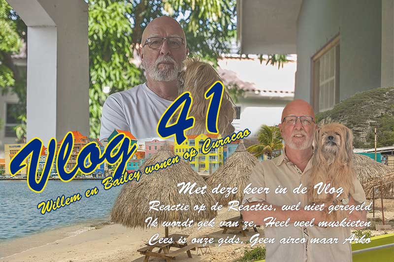 Willem en Bailey wonen op Curacao